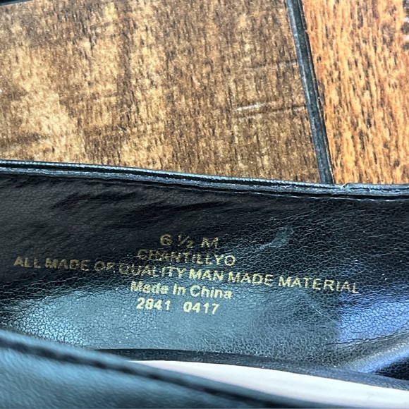 Nine‎ West black peep toe heel, like new, size 6.5 - Picture 6 of 7